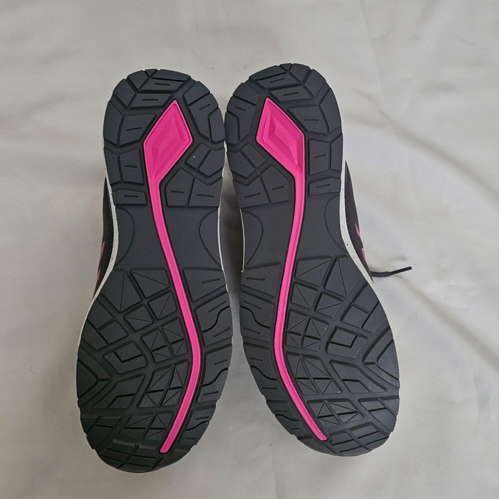 New Balance Women's Composite Toe Logic Wide Safety Shoes Gray/Pink Size US-12 - Picture 14 of 14
